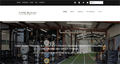 Desktop Screenshot of coreblendtraining.com